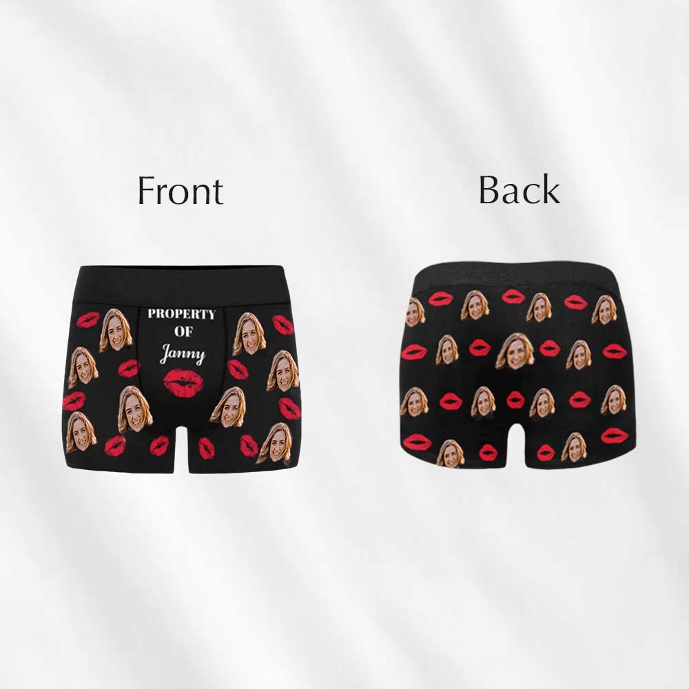 Custom Boxers with Face