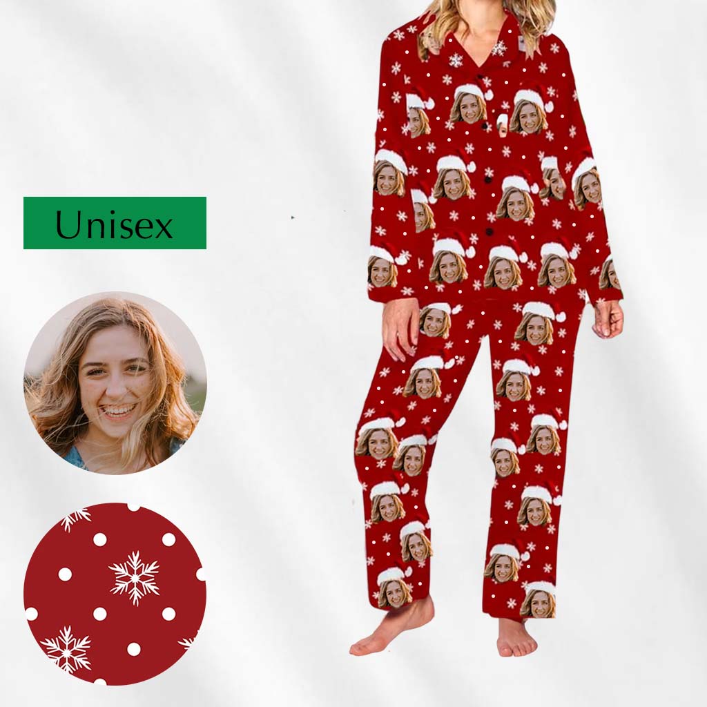 christmas pajamas with dog face