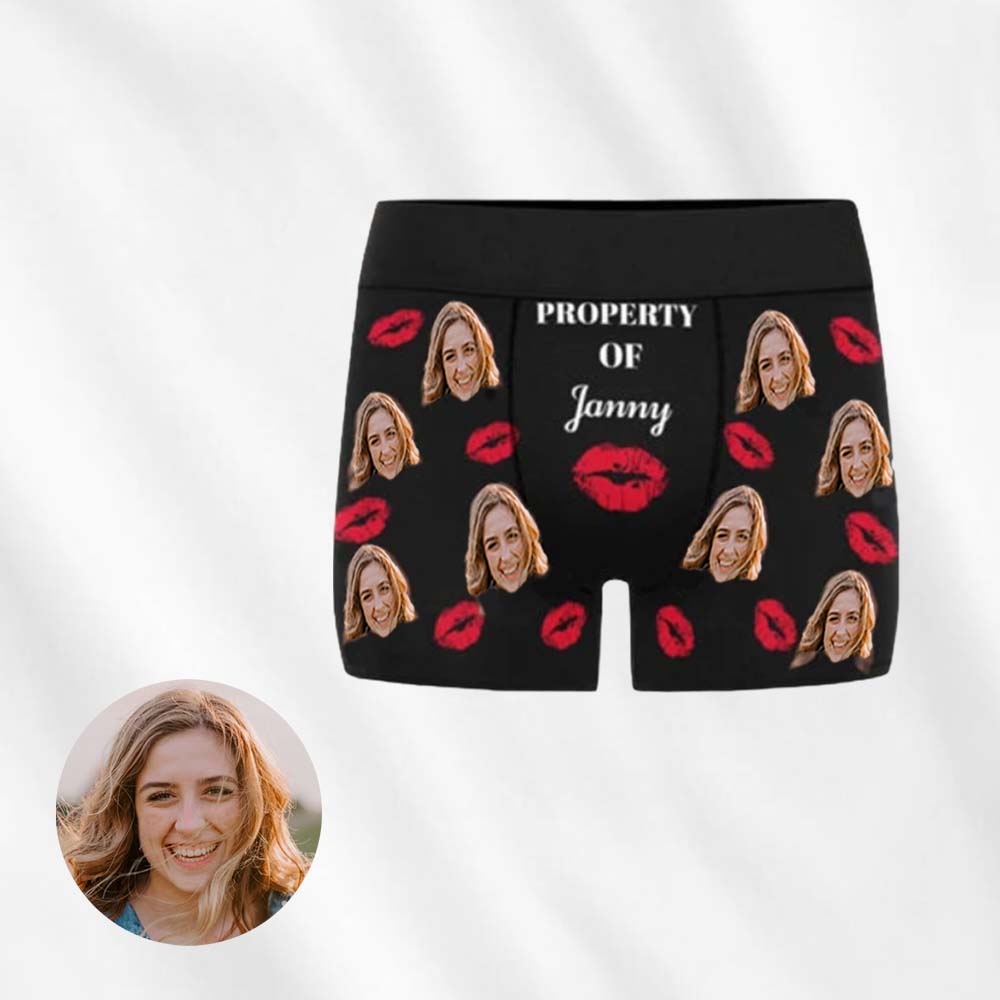 Custom Boxers with Face