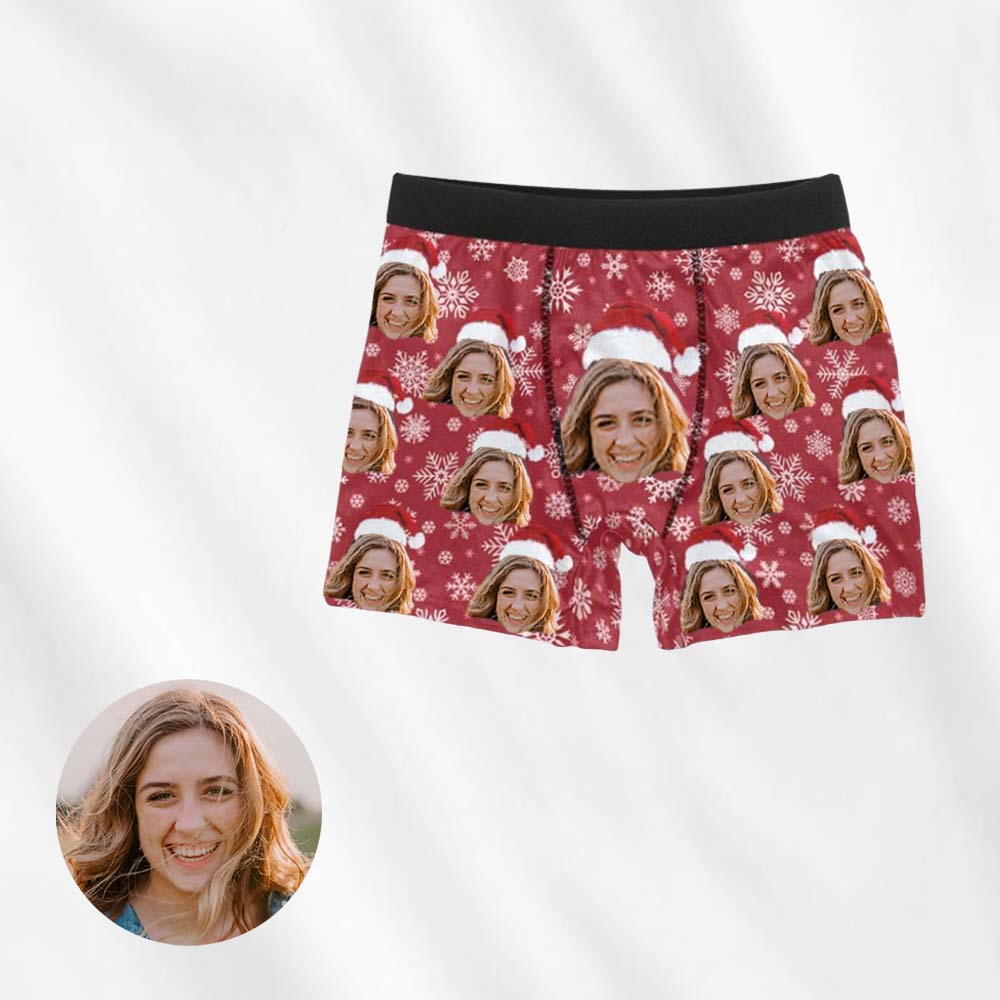 custom christmas boxers