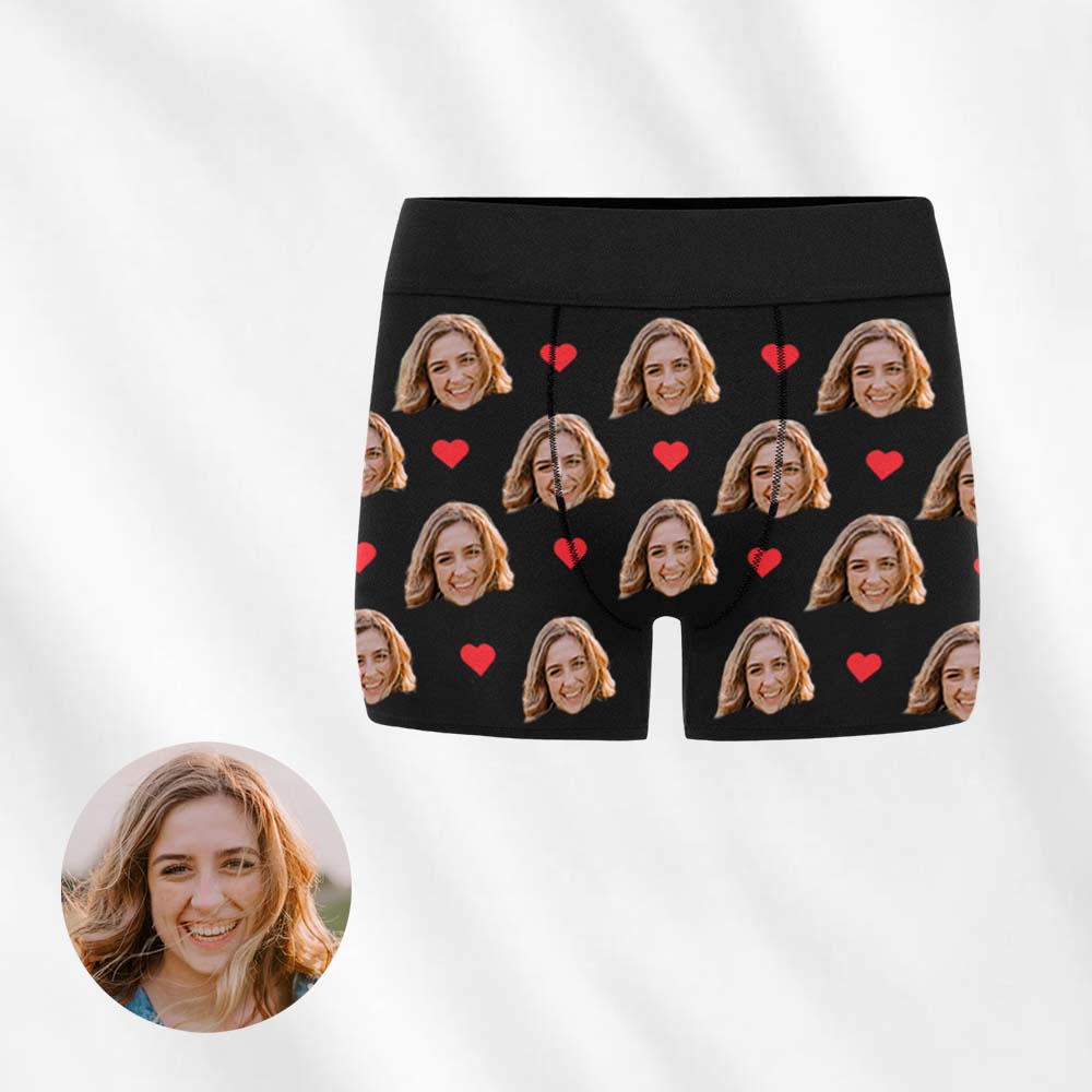 custom face boxers