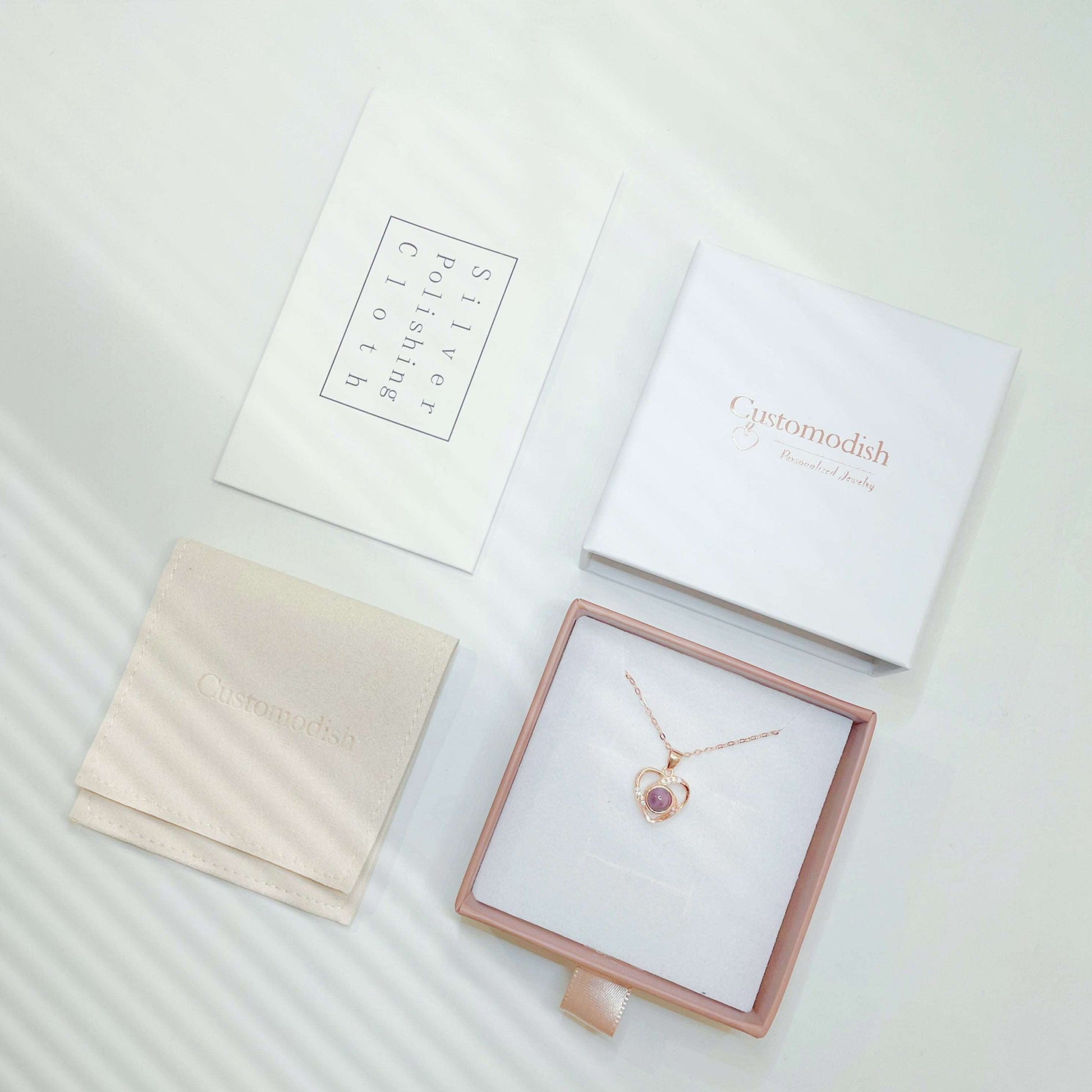 We'll package your jewelry carefully with a stylish box