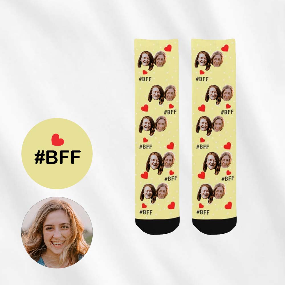 custom socks bff