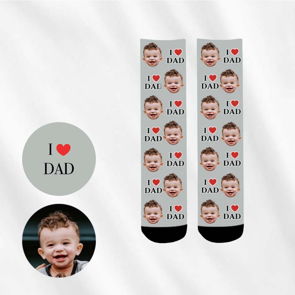 Custom socks dad