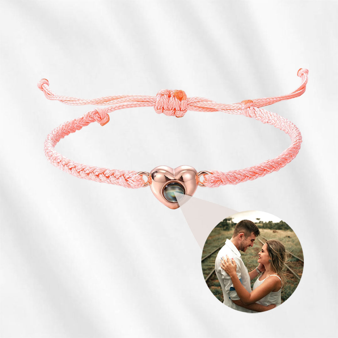 bracelet with photo projection