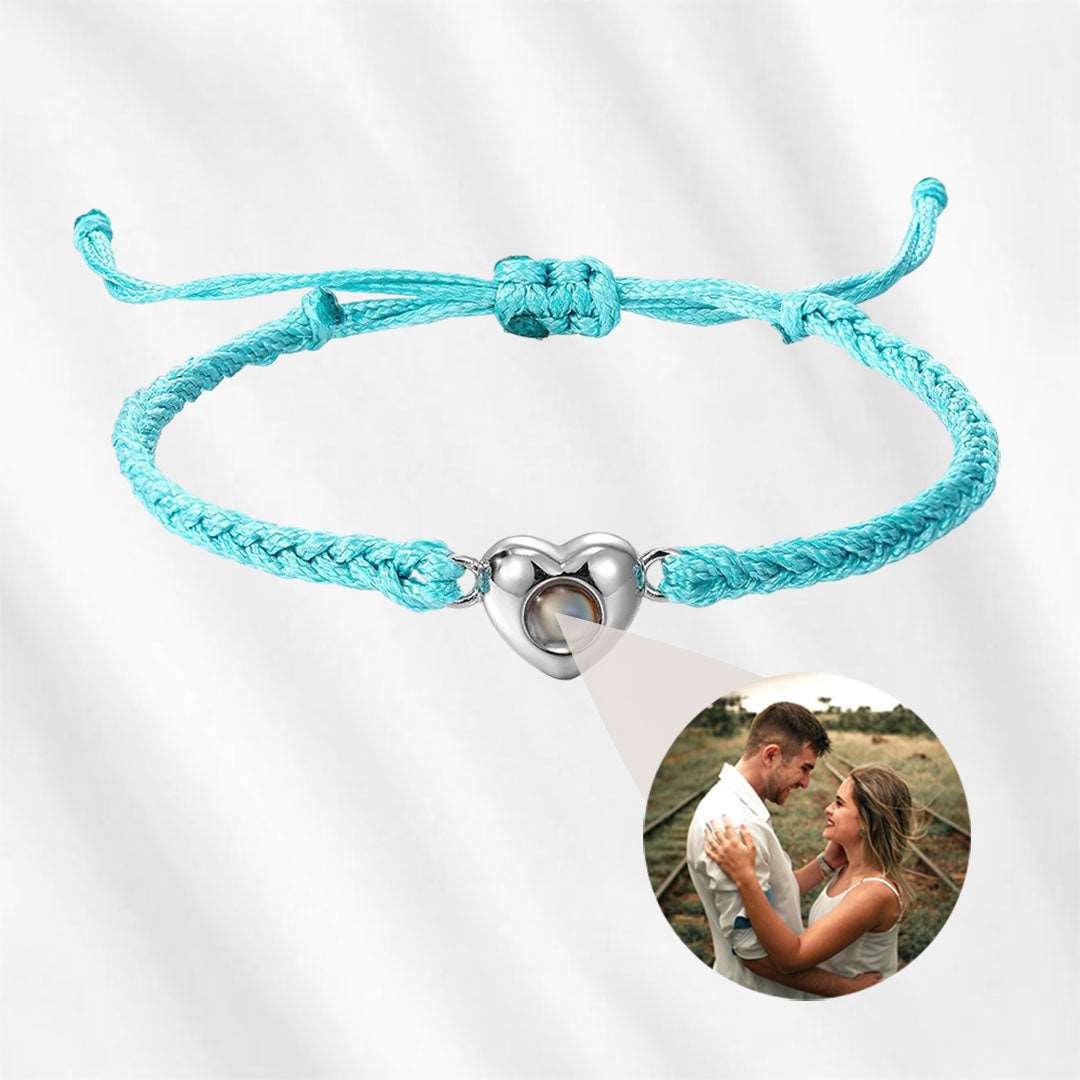 bracelet with photo inside