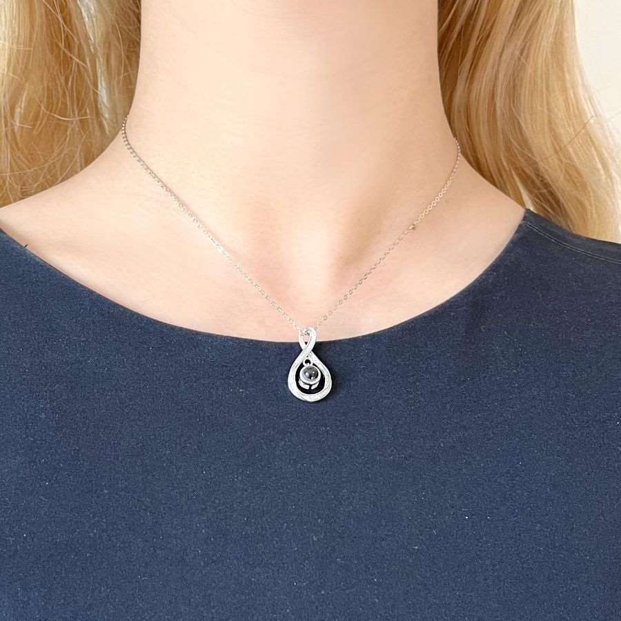 necklace with photo inside