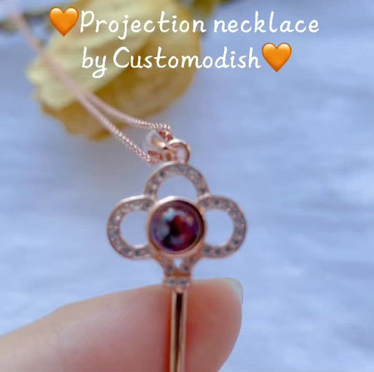 Check out the video of the picture projection necklace by Customodish!
